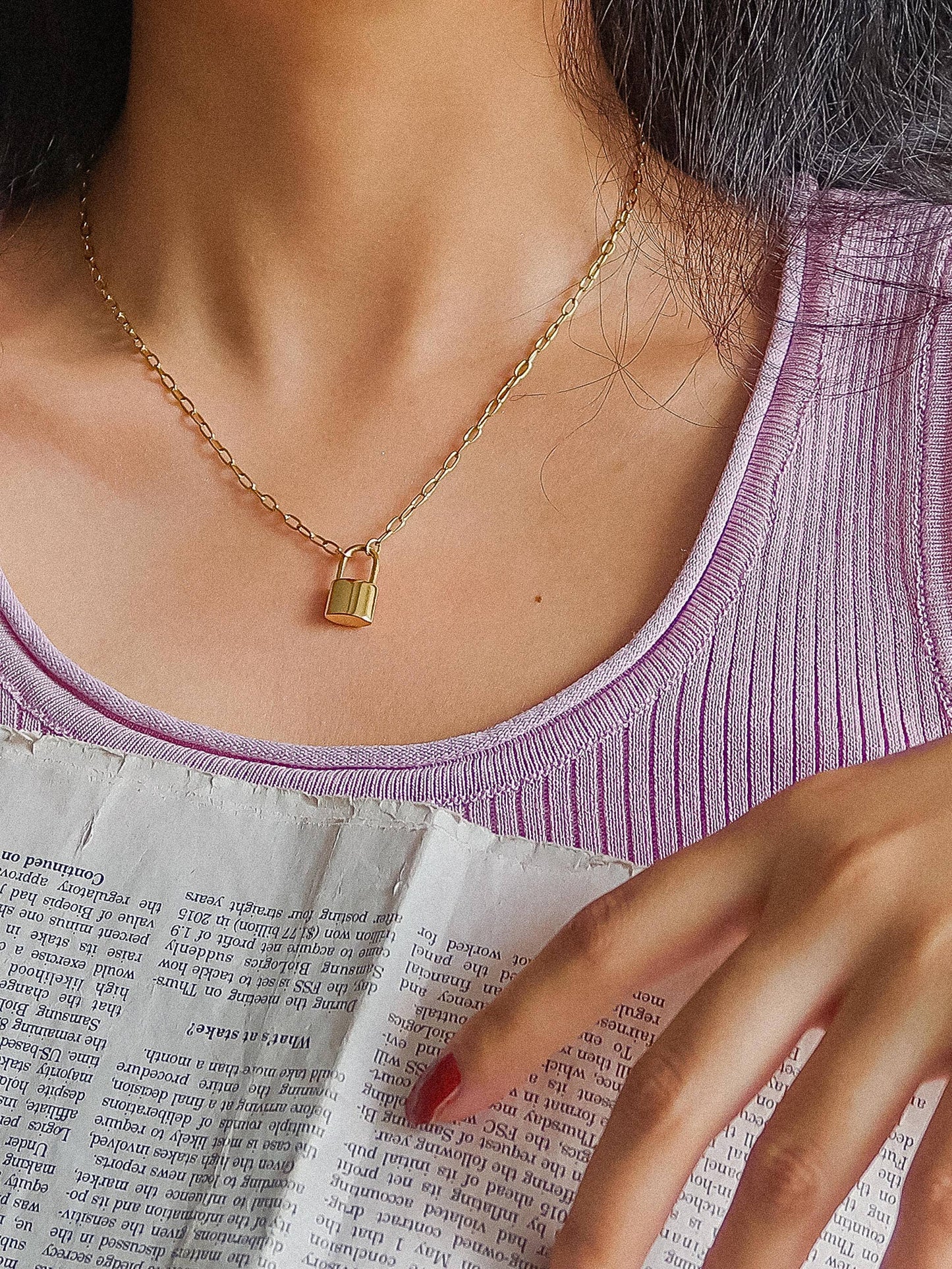 ock Chain Necklace