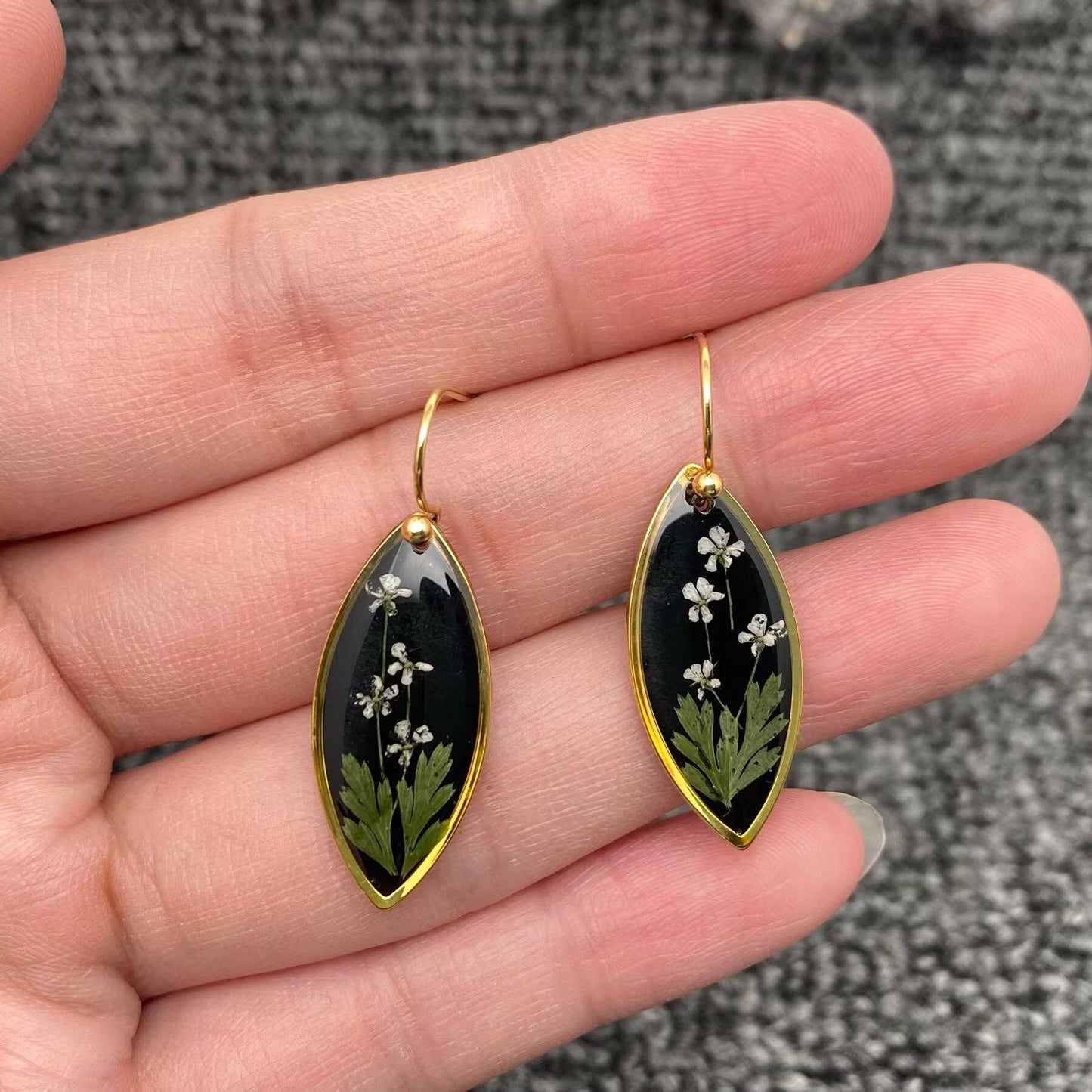 Golden Garden Earrings