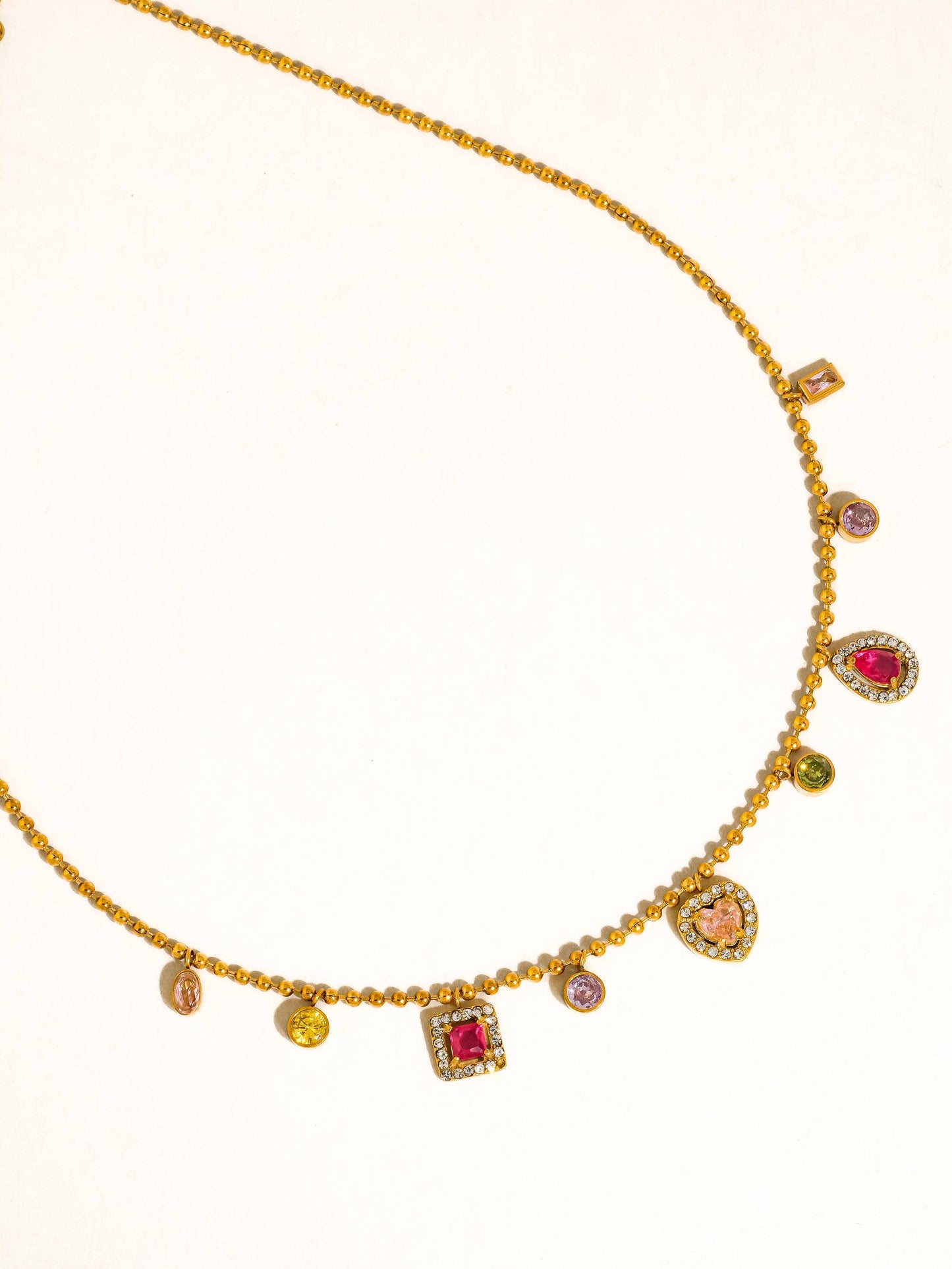 Colorful Charm Necklace