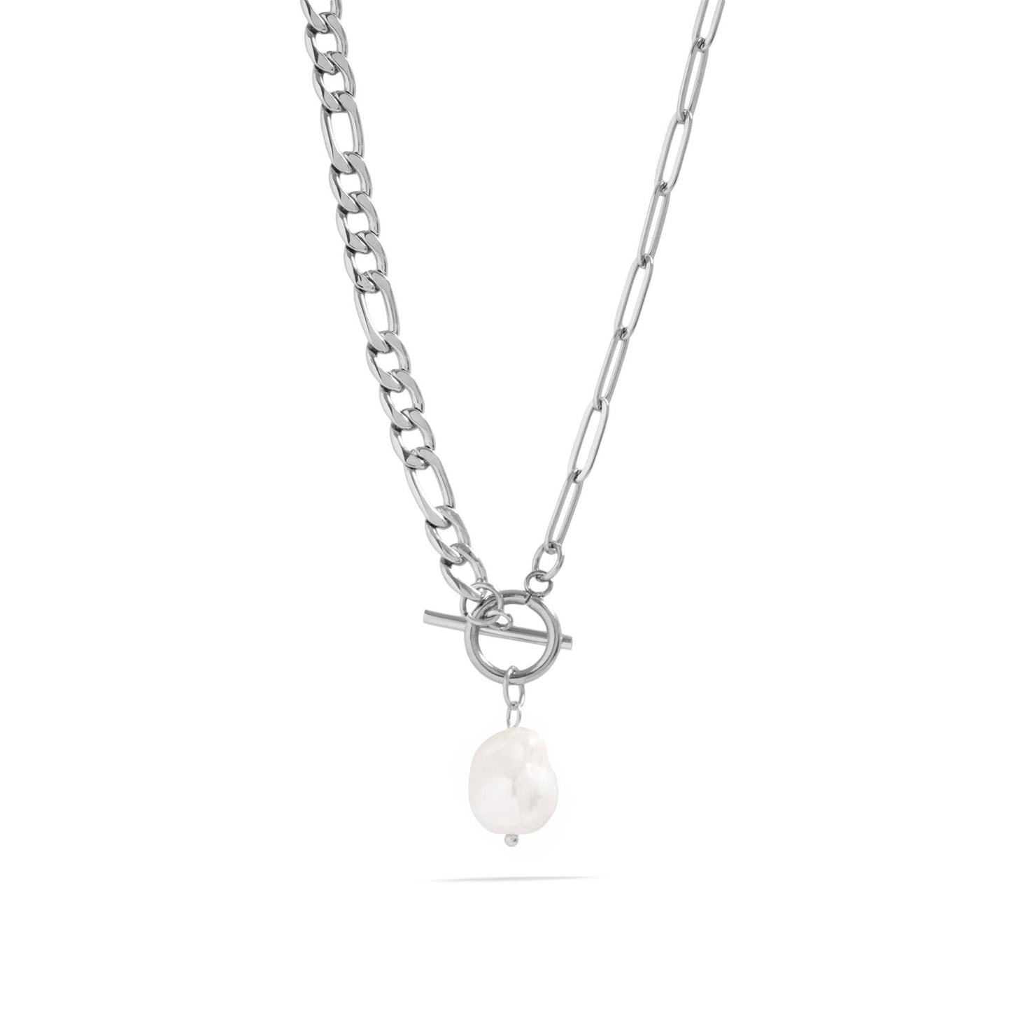Freshwater Pearl Charm Necklace