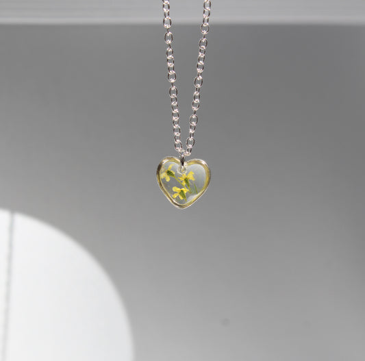 Little Meadow Heart Necklace