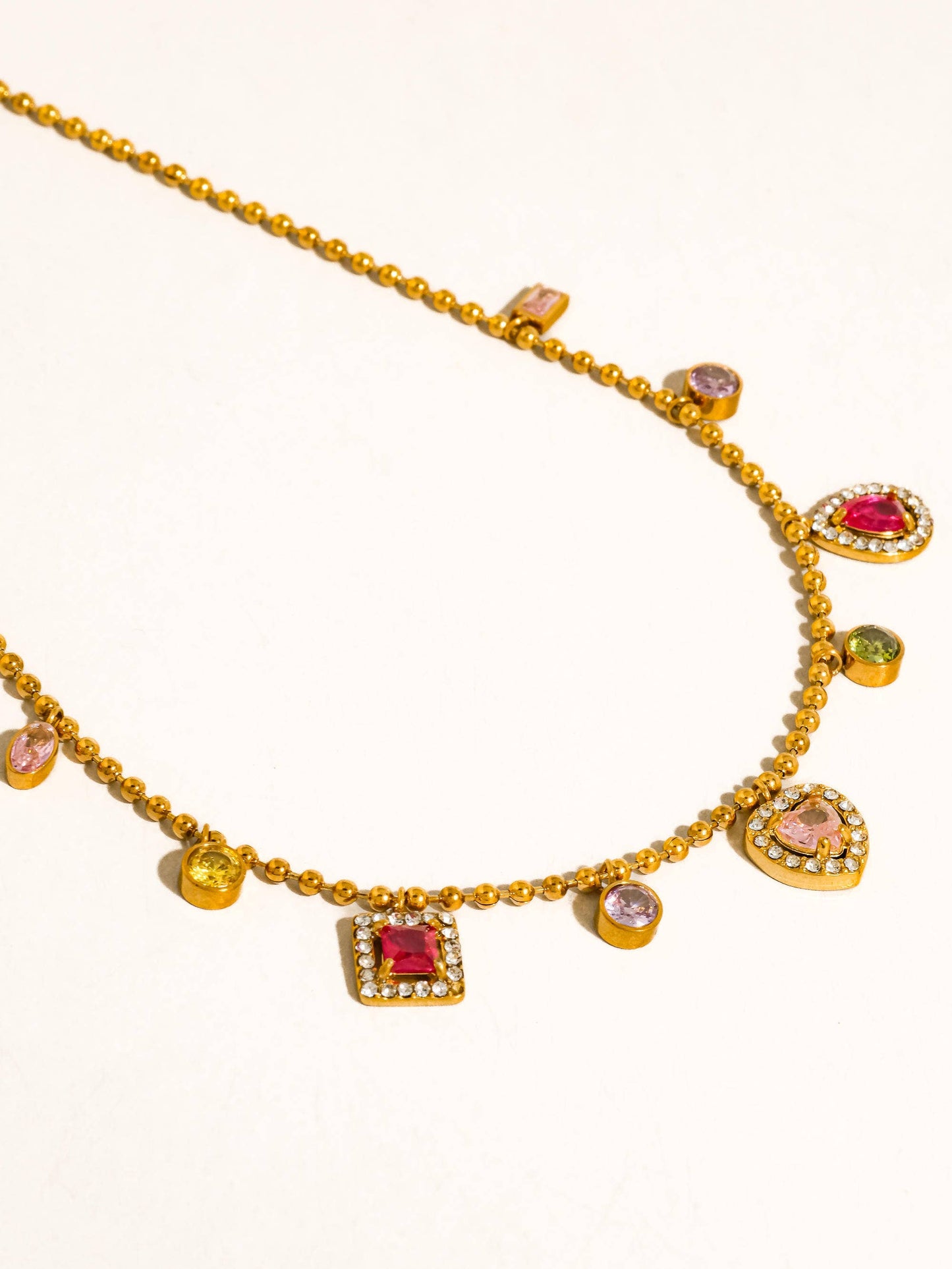Colorful Charm Necklace