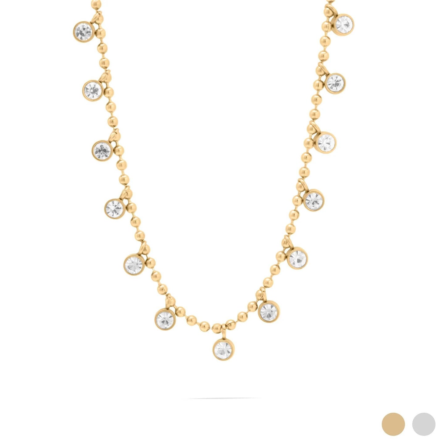 Stone Dangle Necklace