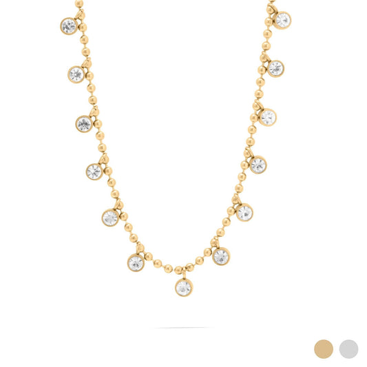Stone Dangle Necklace