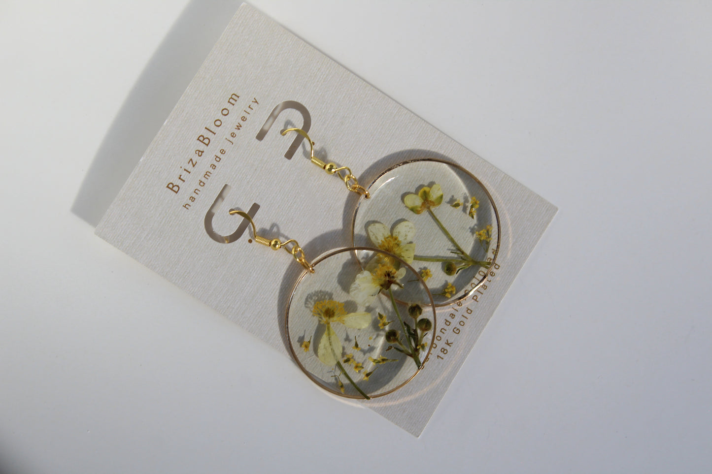 Golden Little Garden Bloom Earrings
