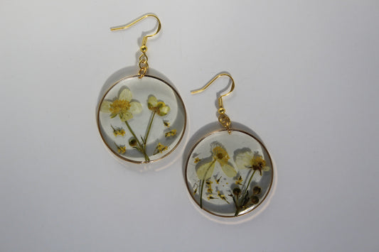 Golden Little Garden Bloom Earrings