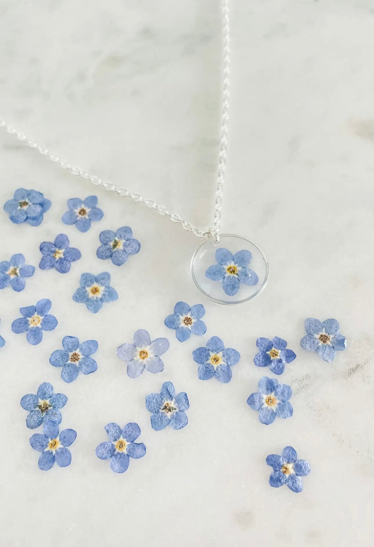 Forget Me Not Necklace