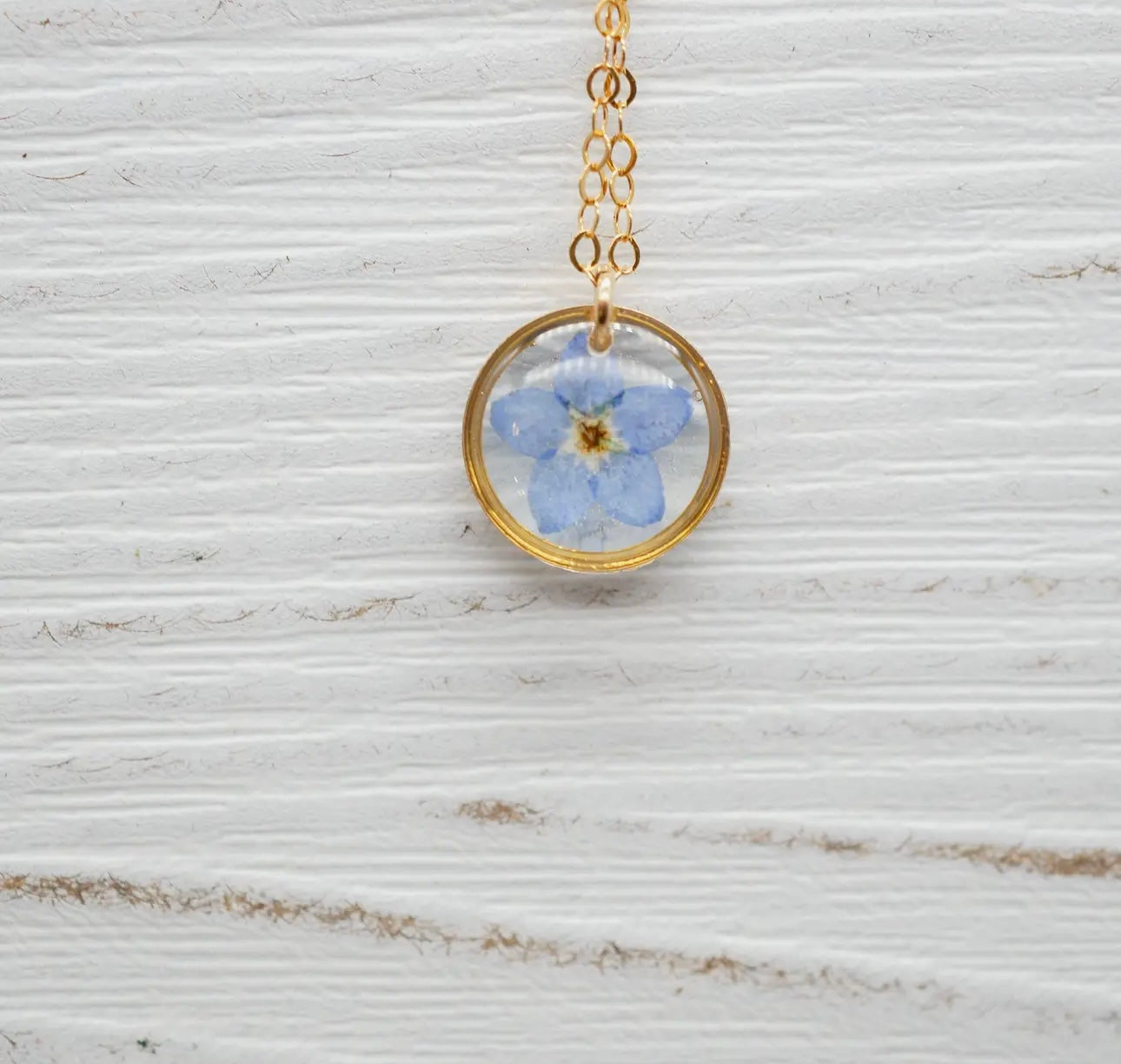 Forget Me Not Necklace