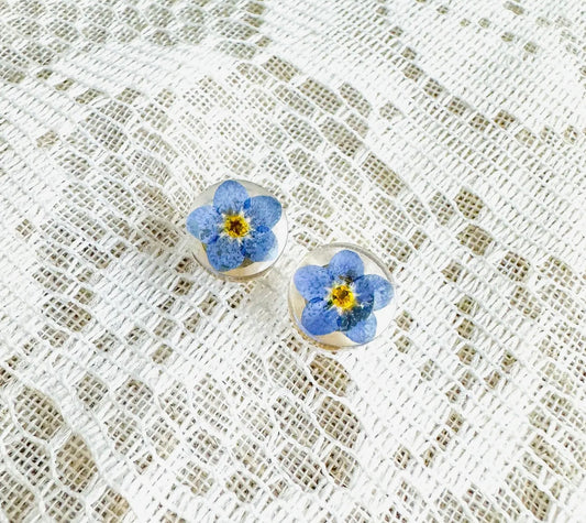 Forget-Me-Not Stud Earrings