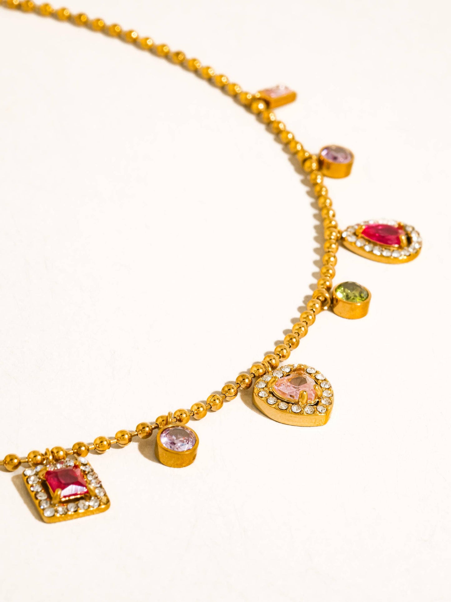 Colorful Charm Necklace