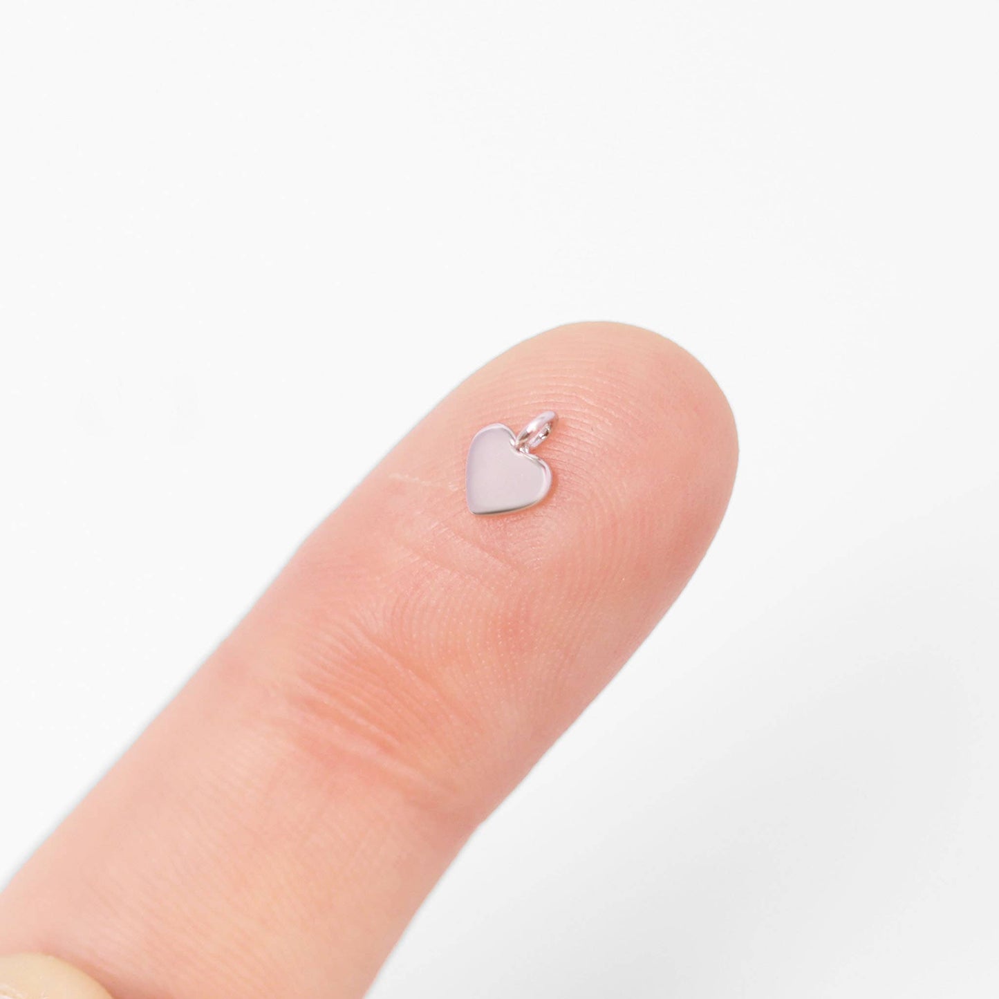 Sterling Silver Heart Charm